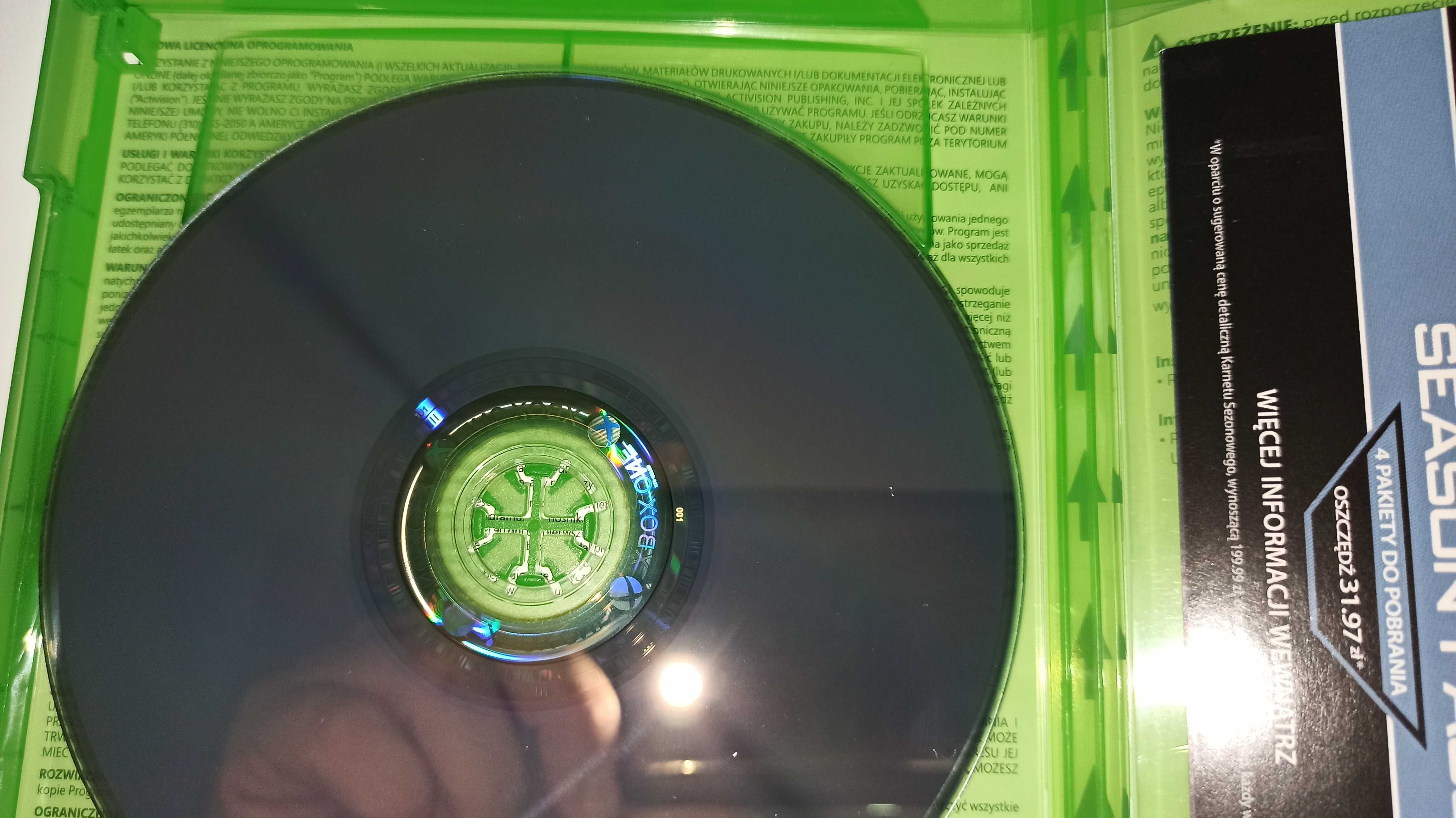 xbox one CALL OF DUTY GHOSTS PL po polsku unikat