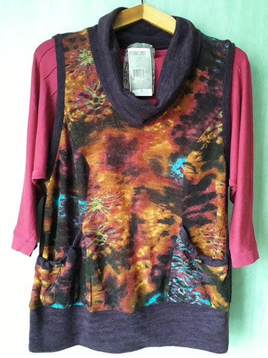 Комплект-кофточка та  туника (жилетка ) розмір 56