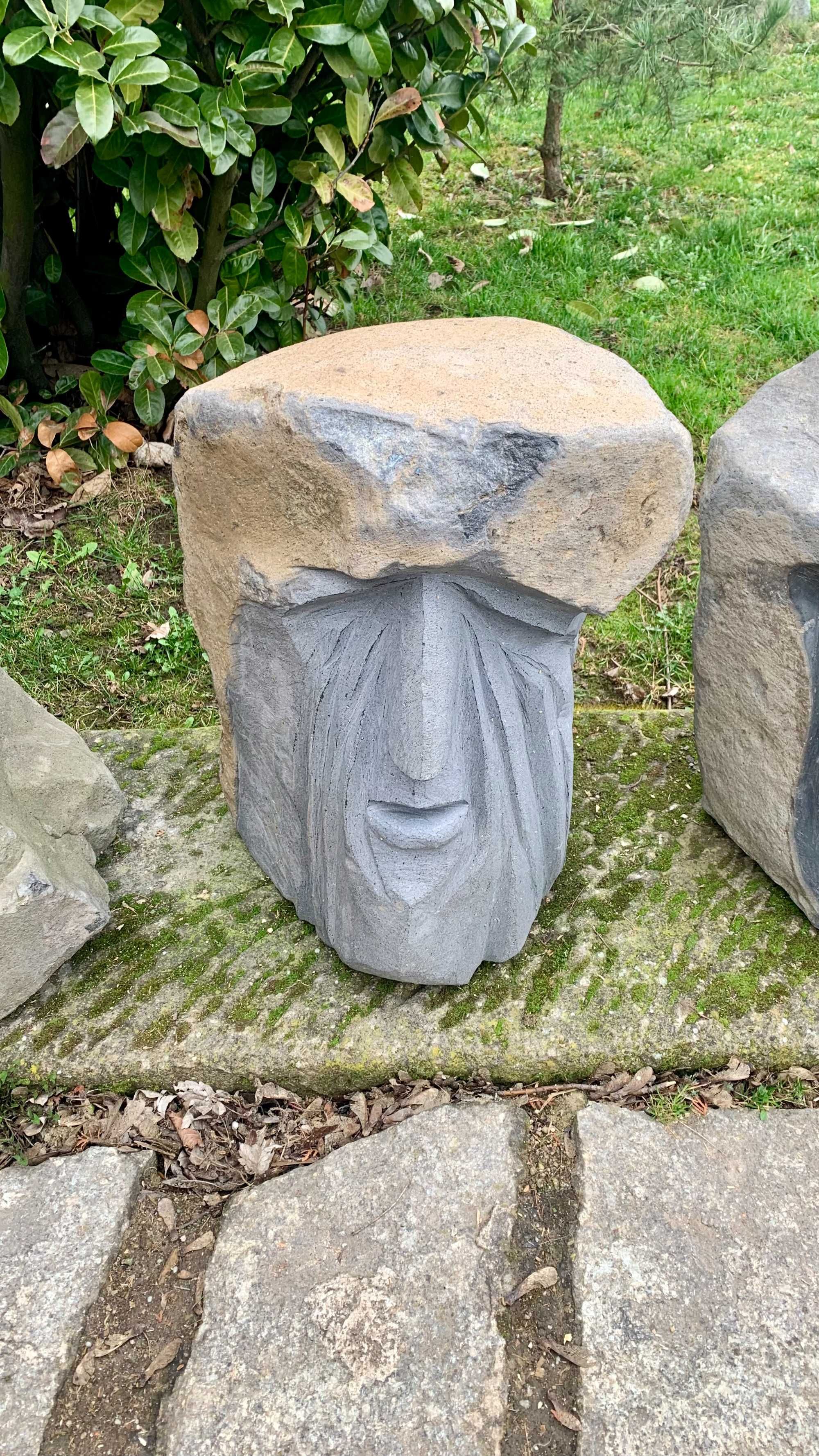 Rzeźba w kamieniu bazaltowym