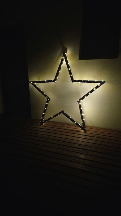 Choinka drewniana świąteczna, Gwiazda  Składana, PROMOCJA!!