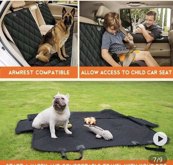 Capa para banco viatura para animais  Novo