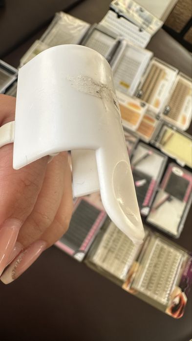 Lote de pestanas vários tamanhos + mala e acessórios profissionais