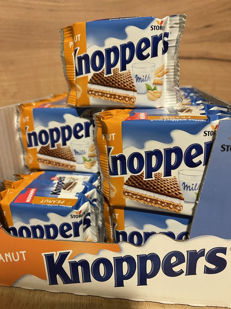 Knoppers Peanut 3pak, slodycze z Niemiec i nie tylko!