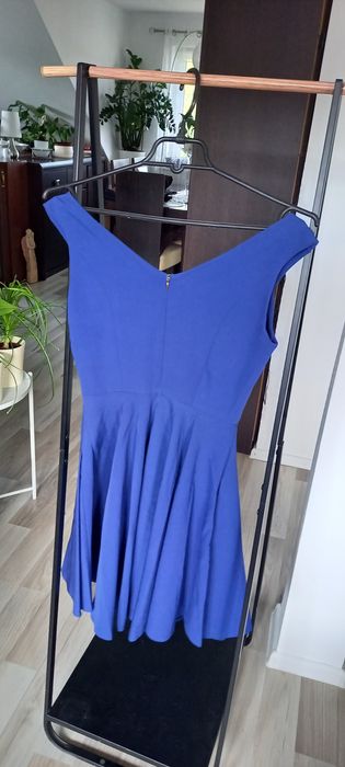 Sukienka szafirowa 36