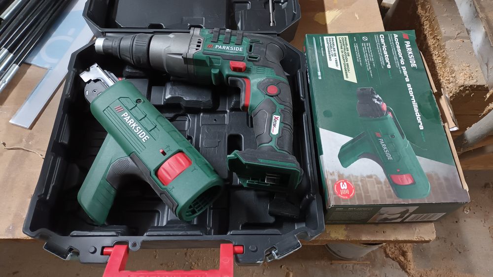 Parkside aparafusadora para pladur