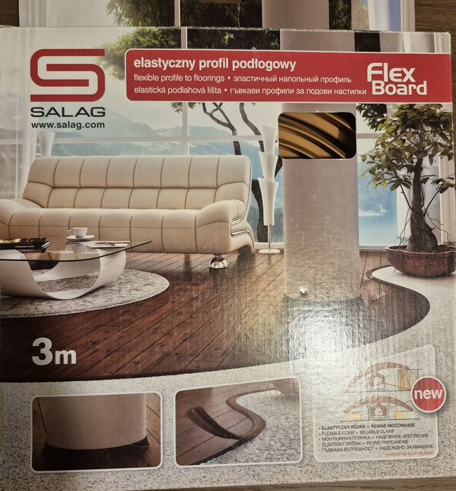 LISTWA progowa przypodłogowa dylatacyjna