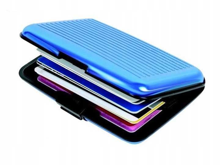 Portfel aluminiowy na karty dokumenty II Gatunek