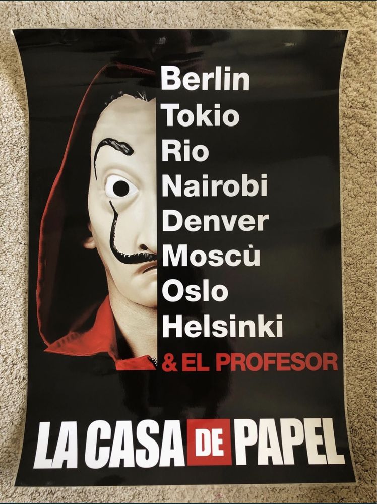 Posters GOT / Casa de Papel