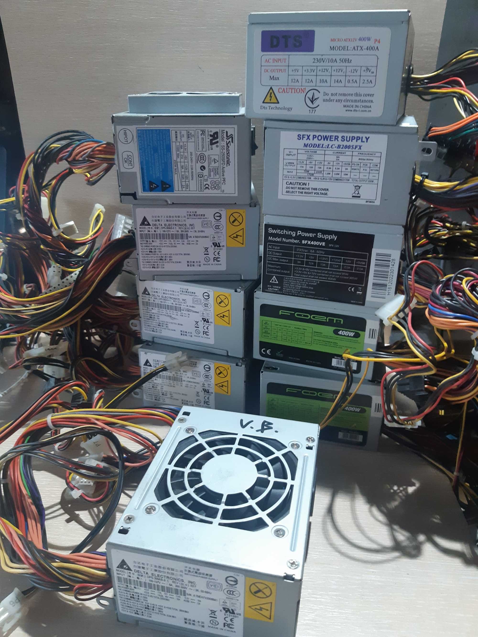 Блоки живлення SFX mATX 200-400W Delta Electornics, DTS, Foem, і тд