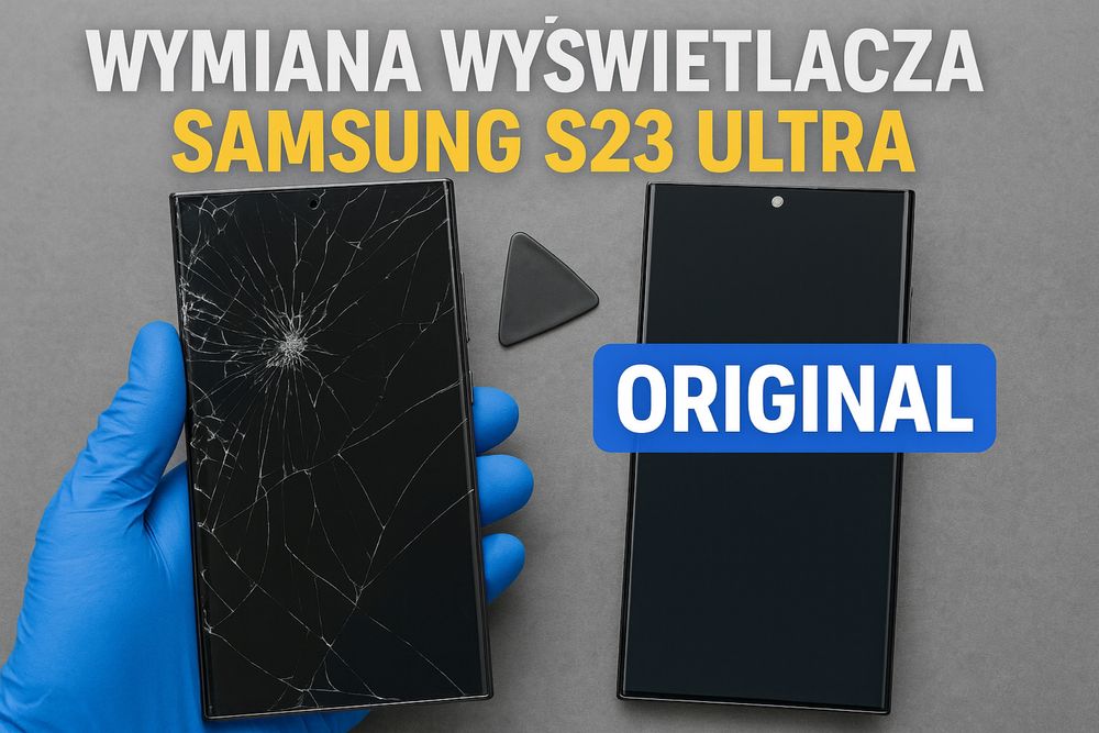 Wymiana wyświetlacza Samsung Galaxy S23 Ultra Bielsko-Biała w 3h