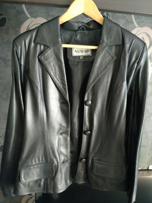 Кожаный пиджак