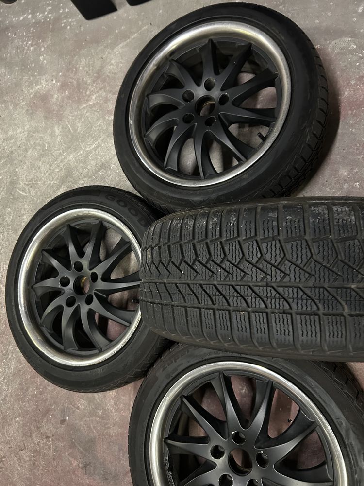 Alufelgi DBV 17 5x114.3 opony zimowe