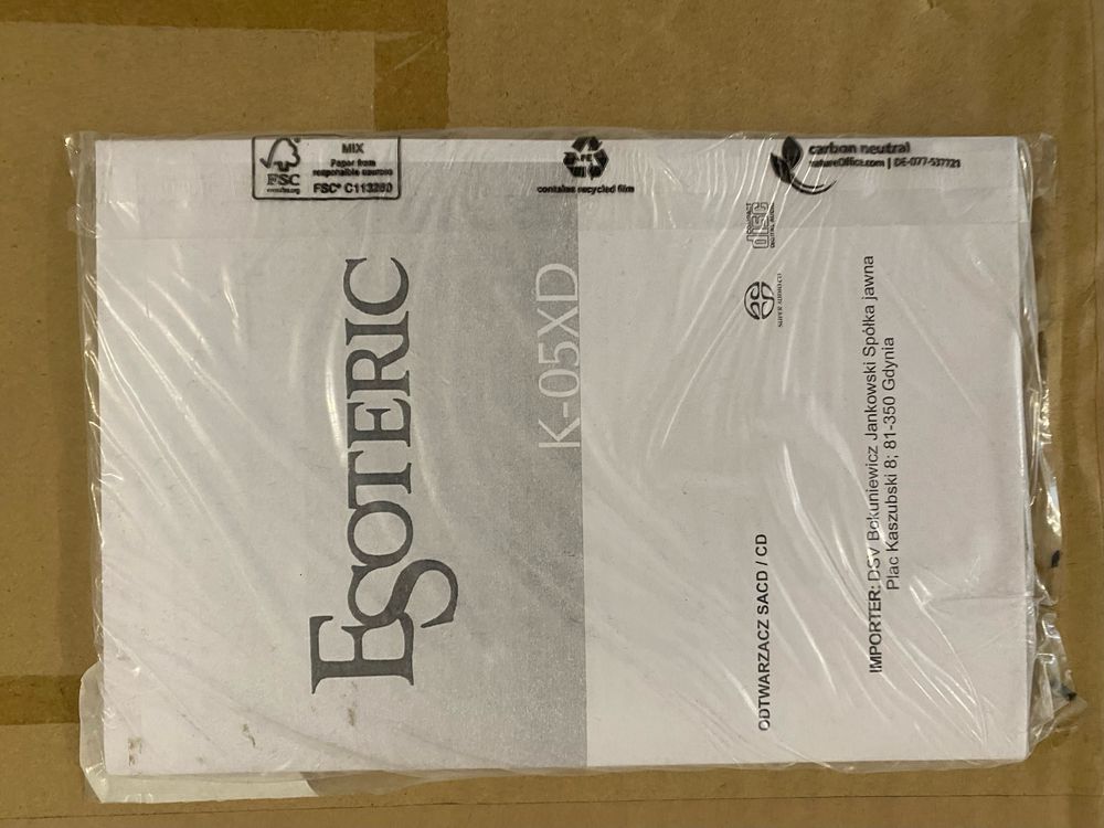 Esoteric K-05XD CD SACD  Gwarancja black silver