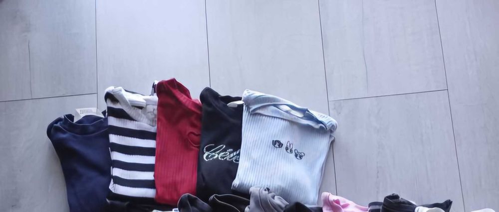 Paka dziewczęcych ubrań rozmiar 146 i 152 H&M, Reserved, 4F i inne