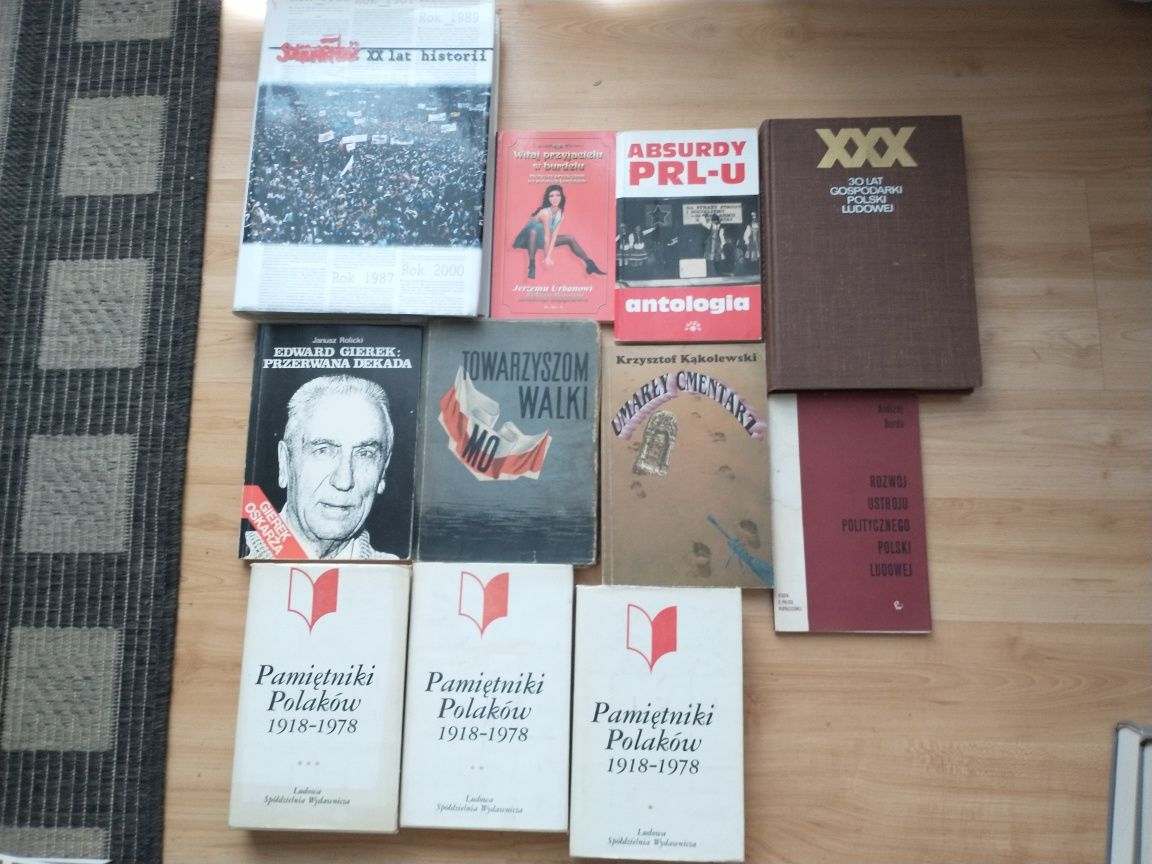 11 książek PRL, historia Polaków, solidarność