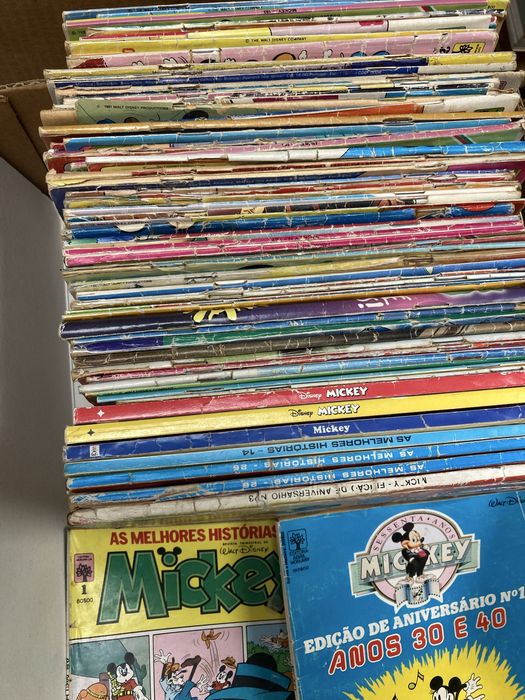 65 livros Mickey, Banda Desenhada