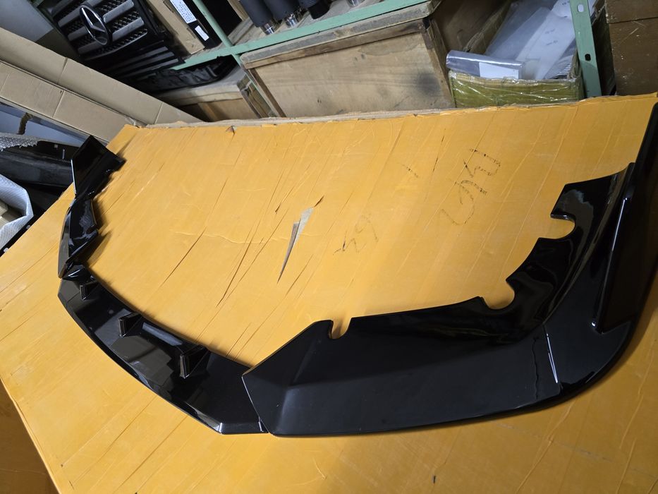 Обвес губа юбка накладка для BMW X5М F95 G05 лезвия на пороги спойлер