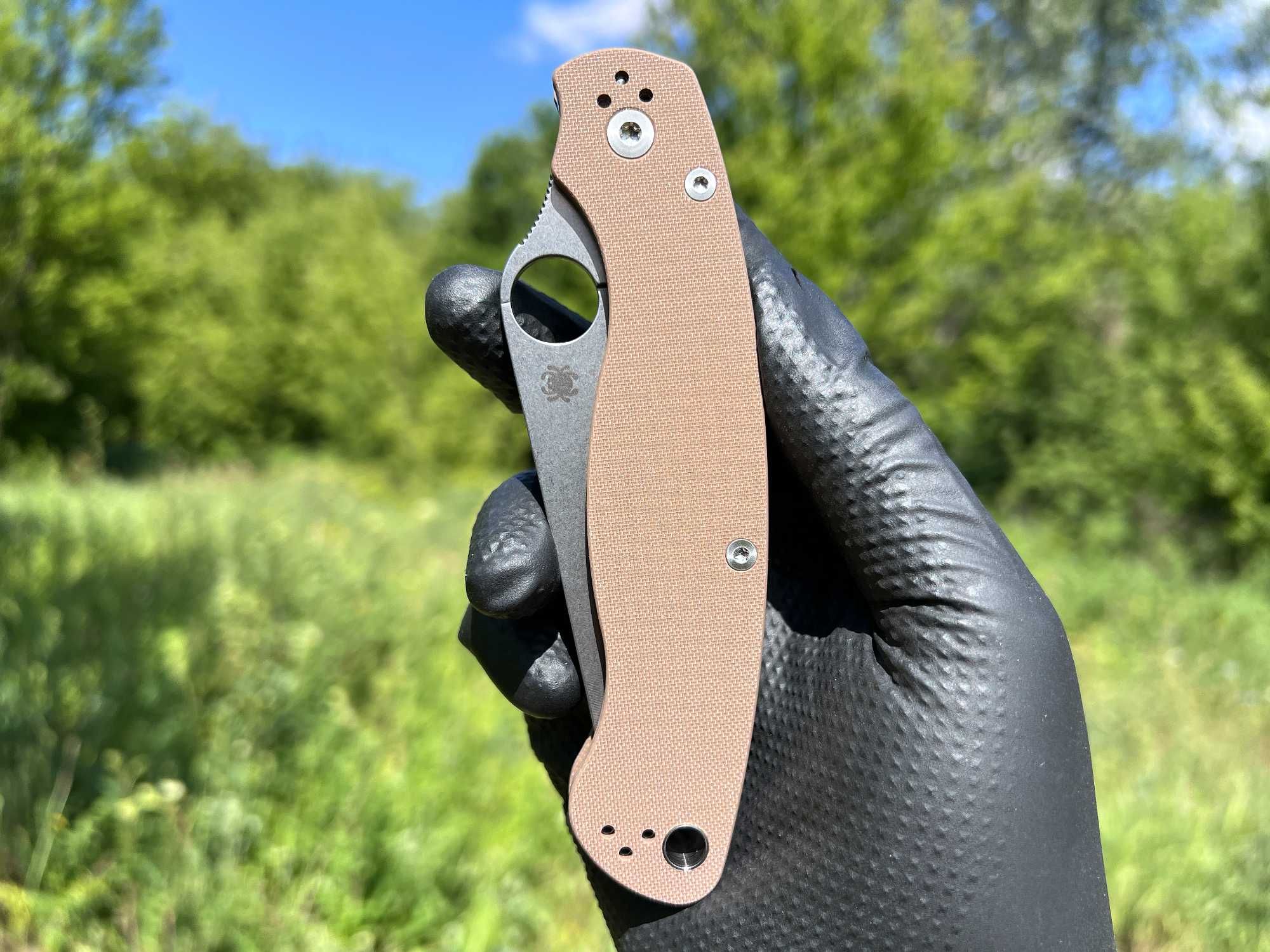 Складний ніж Spyderco Military 2 Sprint Run Brown G-10 CPM 15V