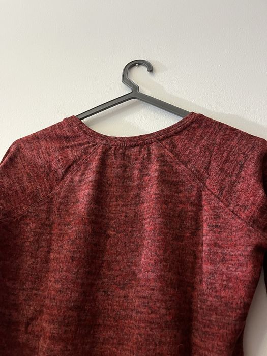 Camisola bourdeaux estilo camisa quente bershka tamanho M