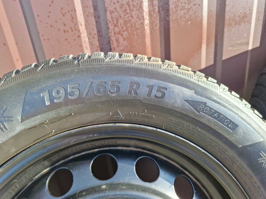 Felgi 15 i opony zimowe Michelin Alpin 5 koła komplet