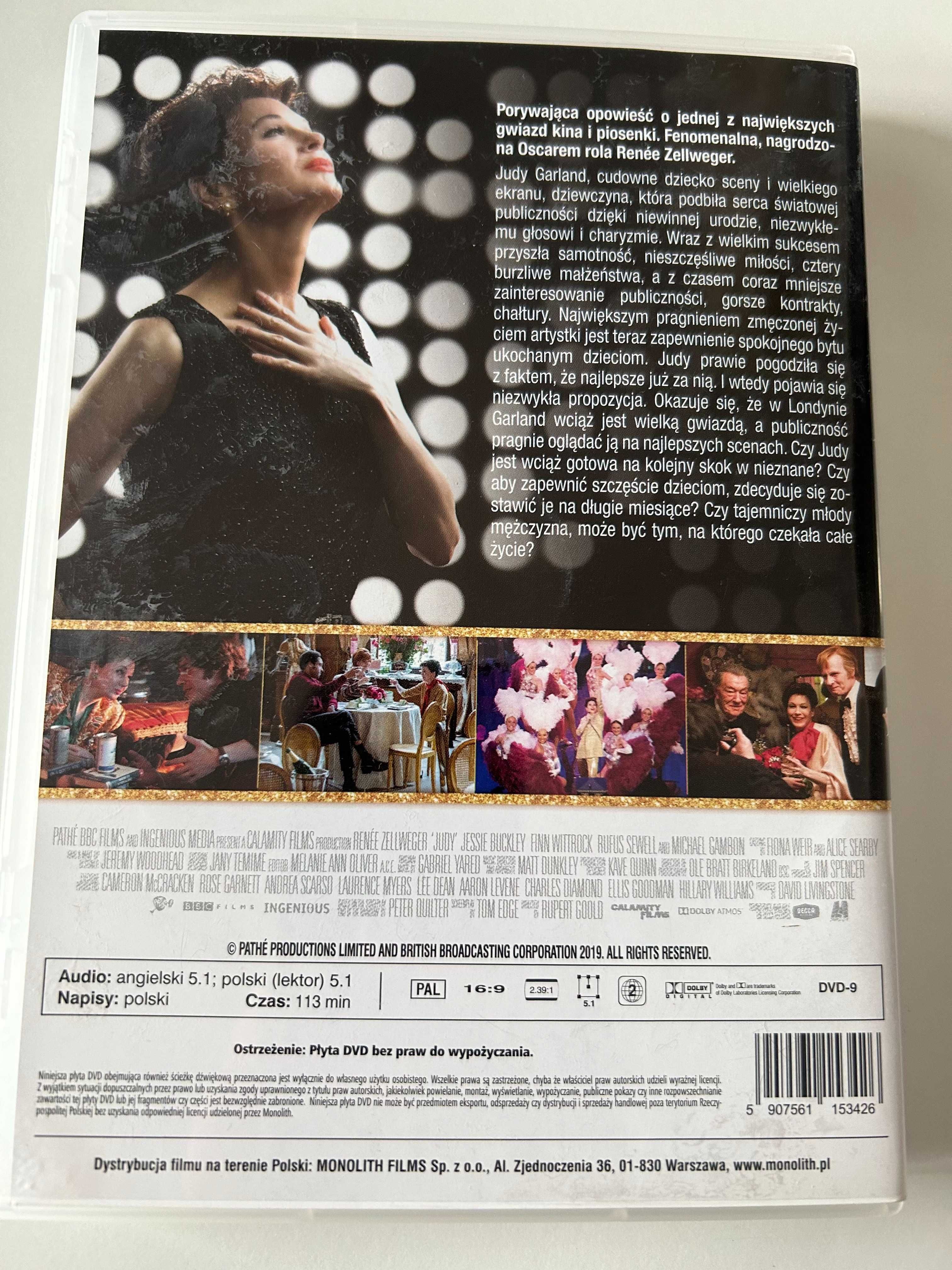 Film DVD Judy Odrodzenie Gwiazdy