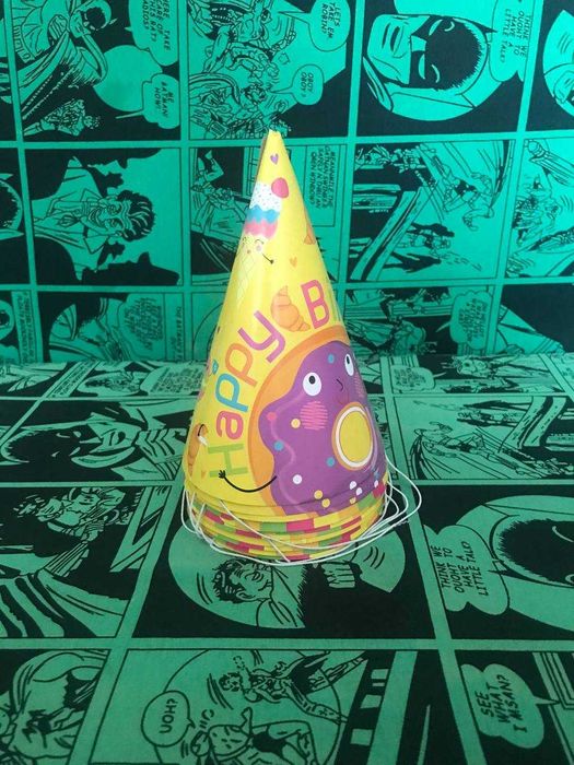 Набор колпаков праздничных 10 штучек