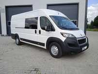 Peugeot BOXER L4H2 MAXI BRYGADÓWKA 7 OSÓB NAWIGACJA KLIMATRONIC NR.81  homologacja ciężarowa, zabudowa 7 osobowa, navi, klimatronic, nr. 81