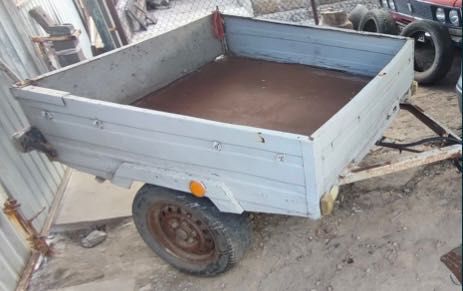 Прицеп крепкий 1500х1400х300 - КРЕПЫШ - возьмёт больше 1000кг