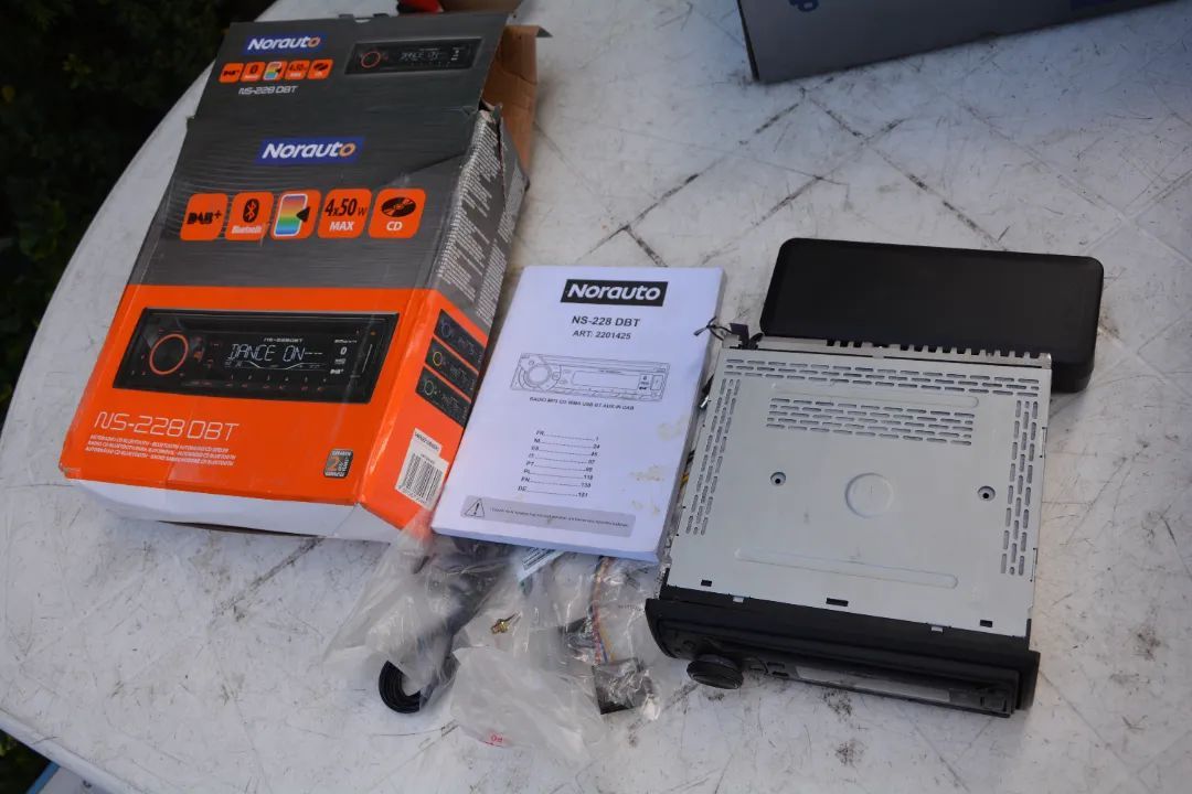 Norauto ns-228 DBT8783-1 Radioodtwarzacz