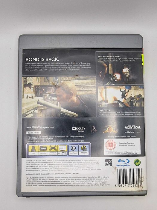 ***007 Quantum Of Solace *PS3* EASYCASH***