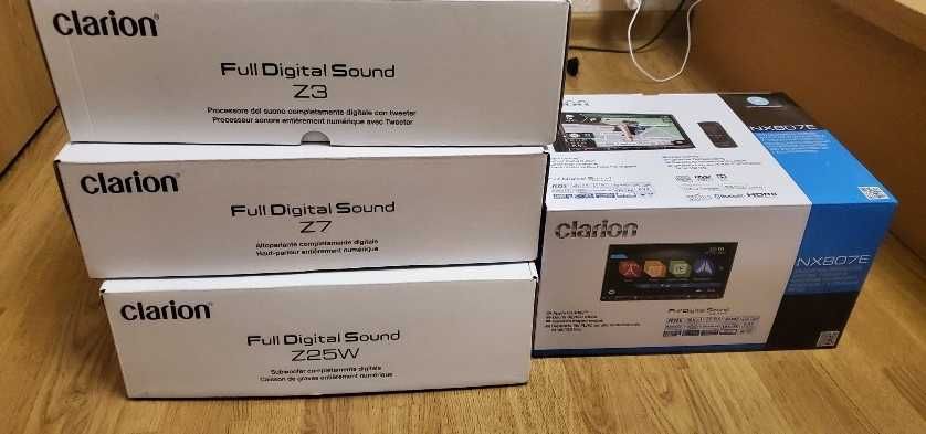 Clarion FDS Full Digital Sound + Clarion NX807E