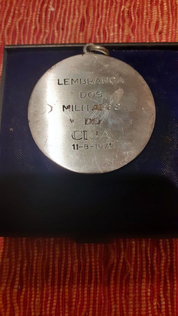 Medalha militar 1972 CICA raro