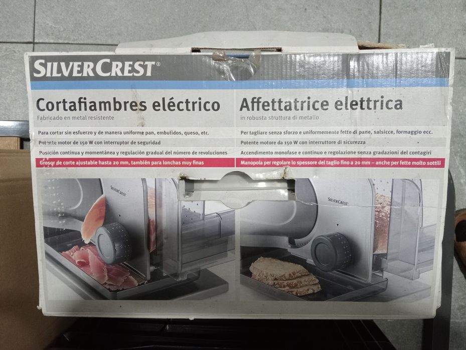 0. Fiambreira Silvercrest 150w (bom estado)