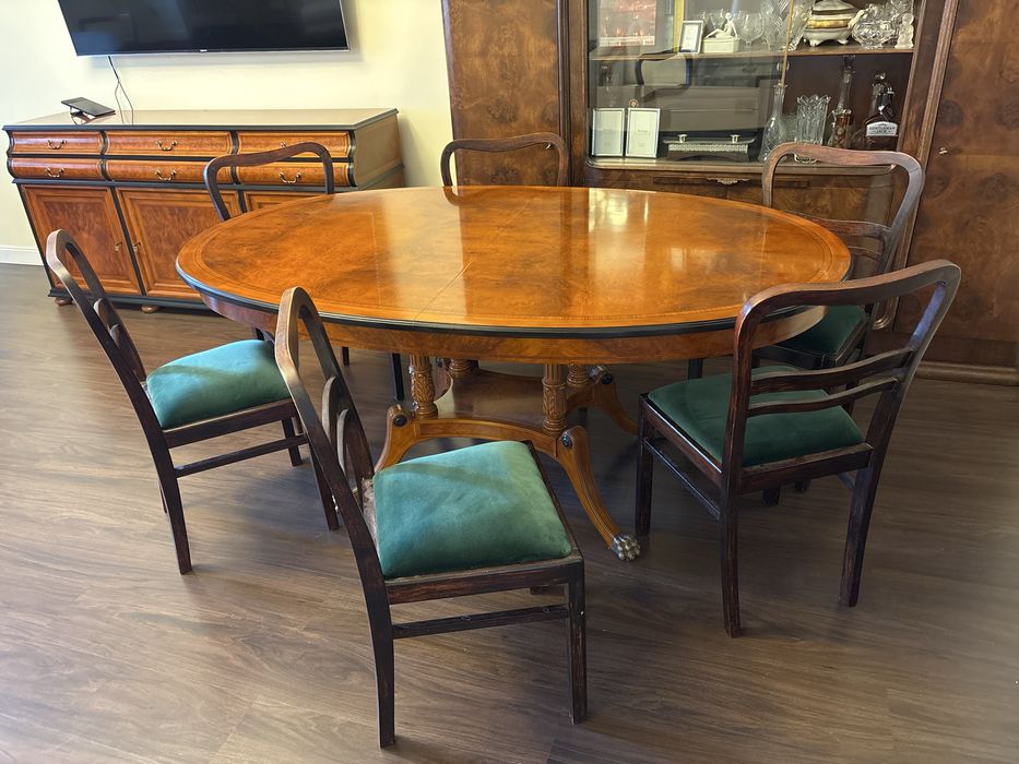 krzesła krzedło art deco 6 sztuk