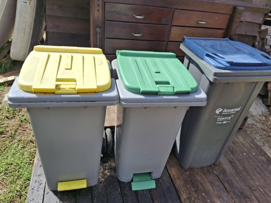 Baldes do Lixo Reciclavel 200 litros