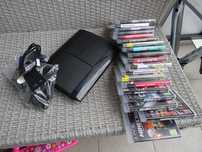 Konsola Playstation 3 Ps3 500gb Kierownica Logitech Singstar Buzz Move