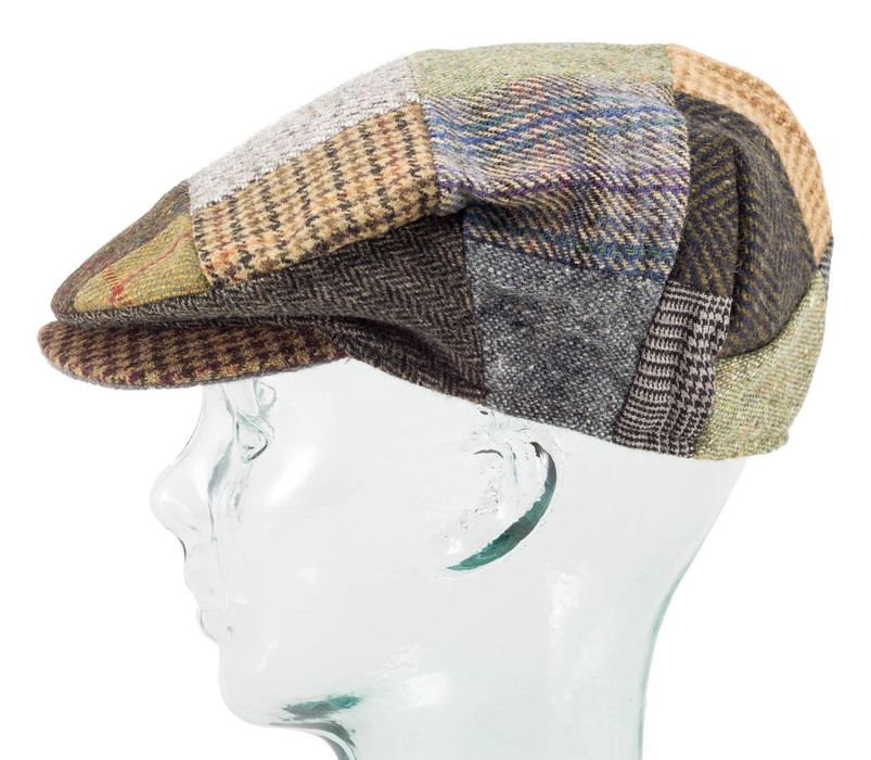 Czapka Kaszkiet Hanna Hats Vintage Patchwork NOWE