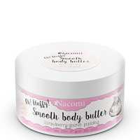 Nacomi Smooth Body Butter Masło Do Ciała Pudding Truskawkowy 100G (P1)