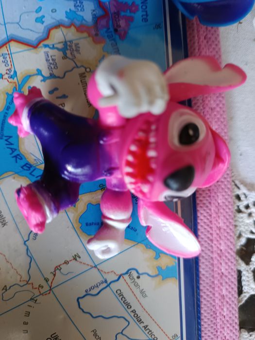 Boneco GAATPOT 4 Pcs/Lot 3-5Cm Disney Action Toy Figures Lilo Stitch D