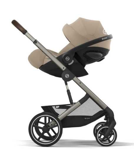 Cybex Balios S LUX Almond Beige | 4w1 | Cloud G + baza G | adaptery