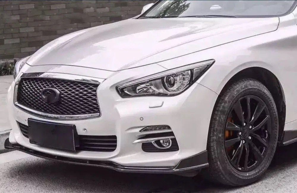 Сплиттер бампера Infiniti Q50 спойлер