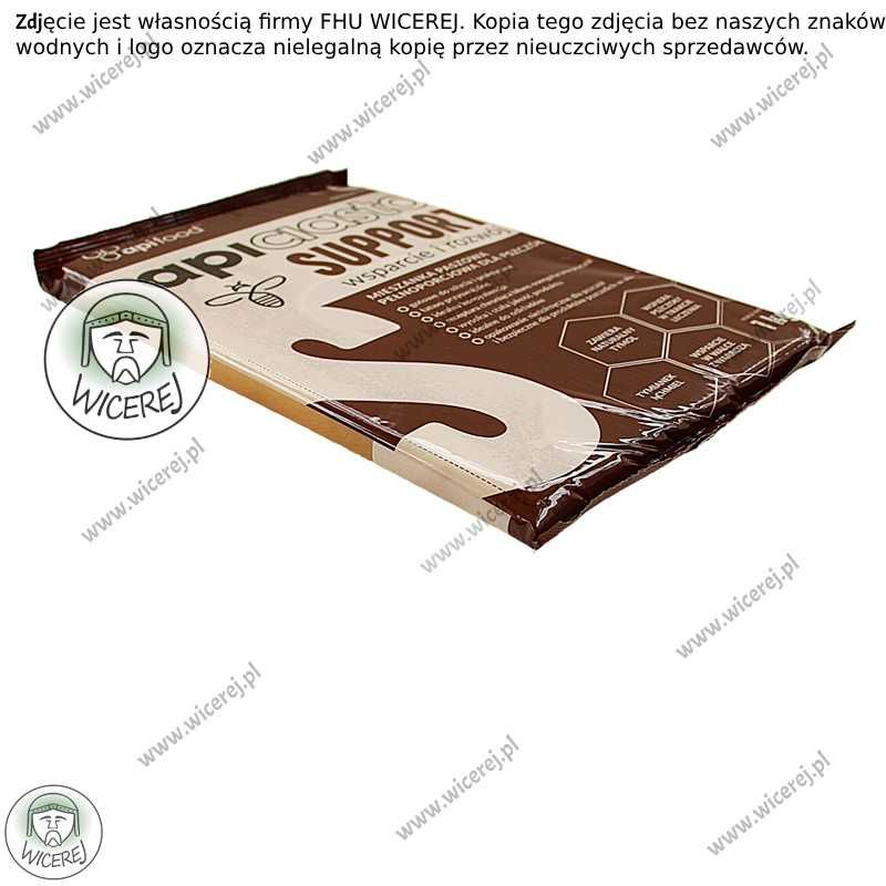 Ciasto Apifood wsparcie na warrozę Support PORCJOWANE 10KG (10x1kg)