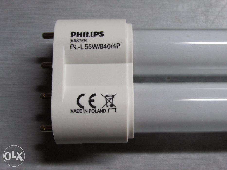 Lâmpadas Fluorescente - Philips Master PL-L 55W/840 4P - NOVAS!!!