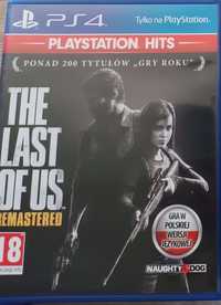 The last of US  Remastered PS4 PL