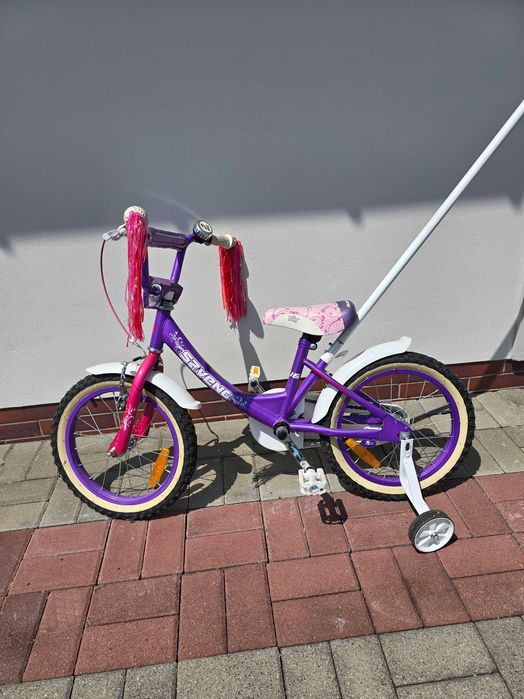 Rower dziecięcy dla dziewczynki