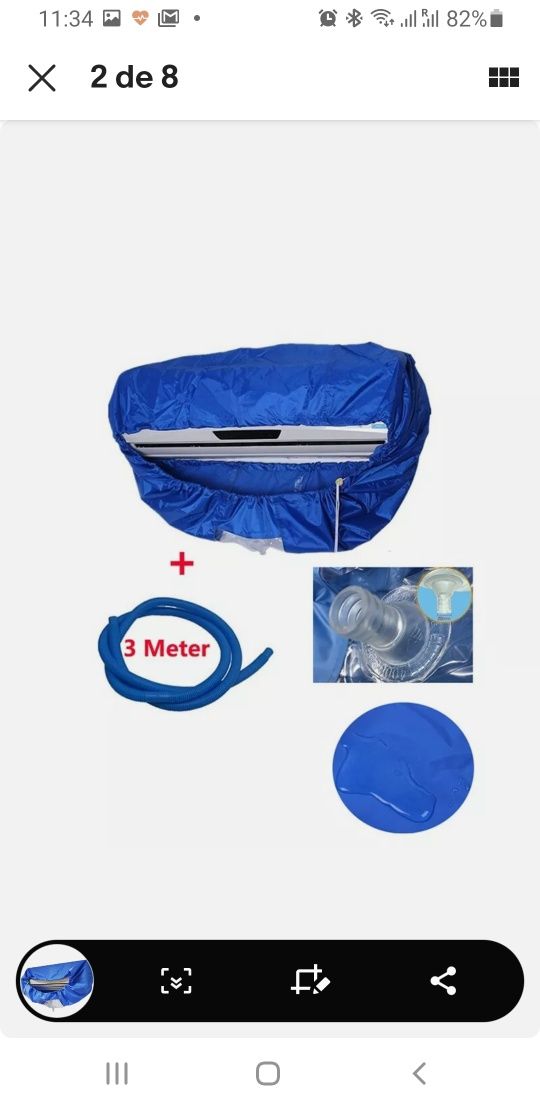 Kit de limpeza para ar condicionado