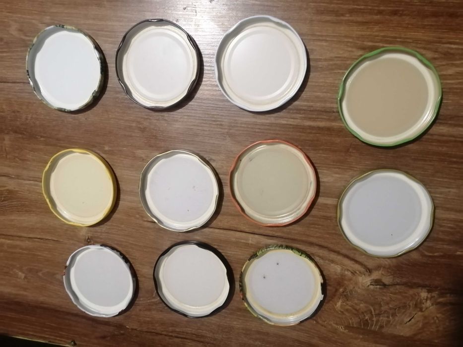 20 Słoików za 16 zł, butelki, zakrętki do słoików 66mm i 82mm