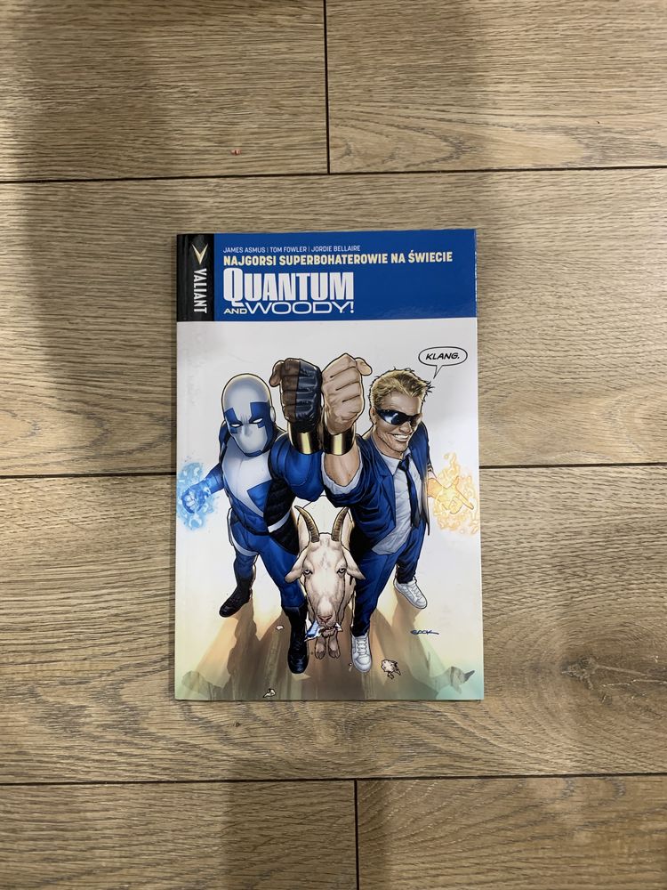 Quantum and Woody - Najgorsi superbohaterowie komiks Fantasmagorie
