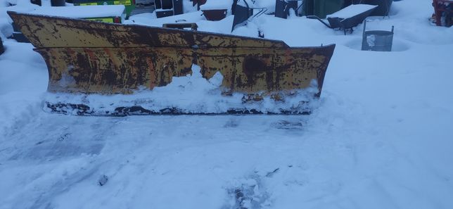 Pług śnieżny, pług do śniegu solidny wojskowy z ciężarówki euro ramka