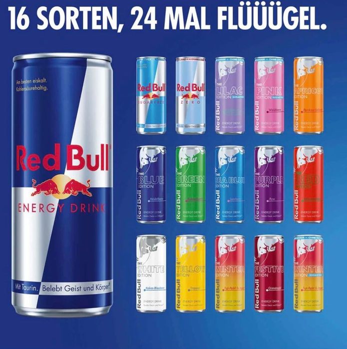 Kalendarz adwentowy redbull